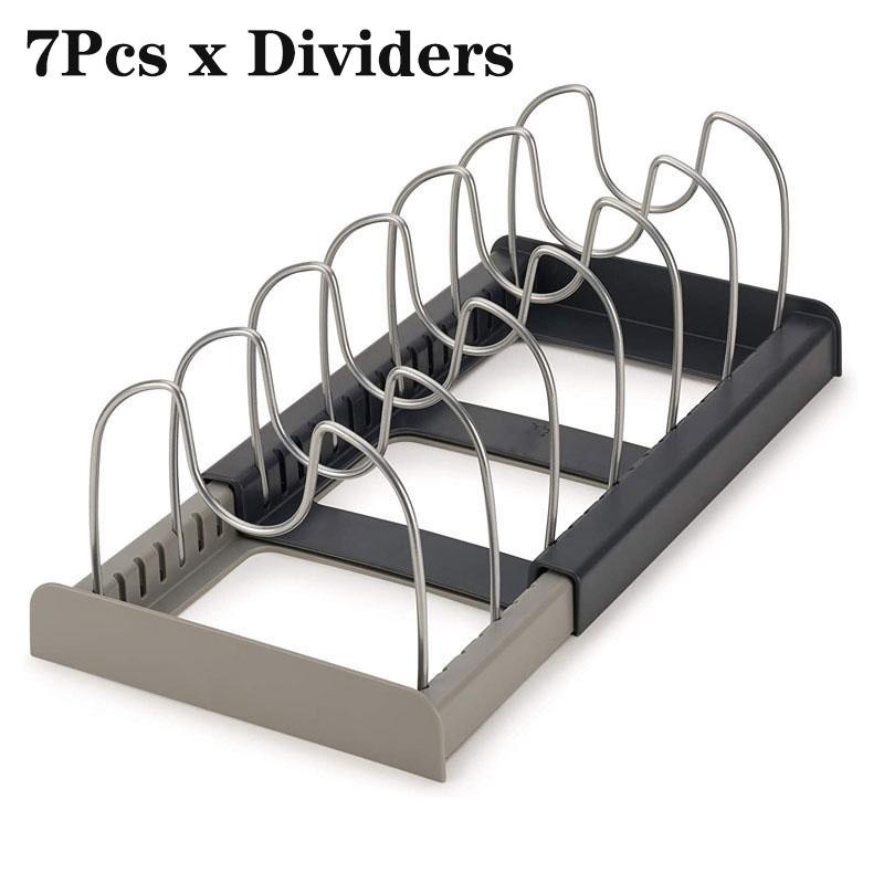 Küche Zubehör Topf Rack Topf Pfanne Küche Organizer Für Schrank Küche Halter Pfannen Töpfe Deckel Organizer Rack