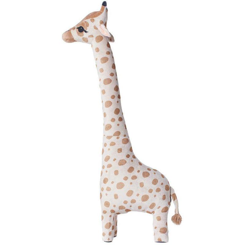 Große Größe Simulation Giraffe Plüsch Spielzeug Weiche Stofftier Giraffe Schlaf Puppe Spielzeug Für Jungen Mädchen Geburtstag Geschenk Kinder Spielzeug 70cm