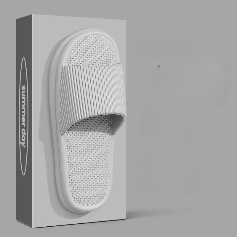 Sandalen Hausschuhe Herren Hausschuhe, Herren Sommer Haus Wohnzimmer Badezimmer rutschfeste Paar Hausschuhe 40-41 graue