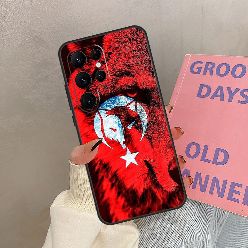 Türkei Türkische Flagge Hülle Für Samsung Galaxy S25 Ultra S20 S21 S22 S23 S24 Ultra S9 S10 Plus S25 FE Abdeckung Coque Galaxy S22Ultra