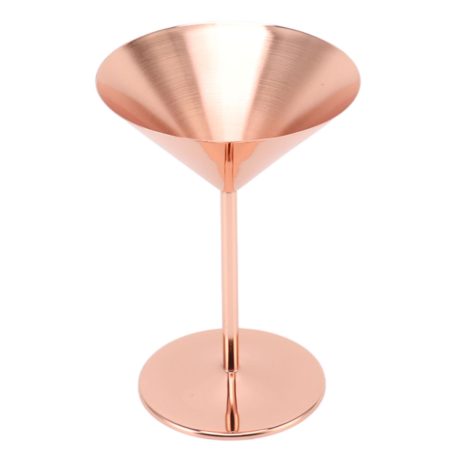 Martini-Gläser aus Edelstahl Fein poliert Rostfrei Elegant Moderne Martini-Gläser für Hotels L(for 6.5-9kg)