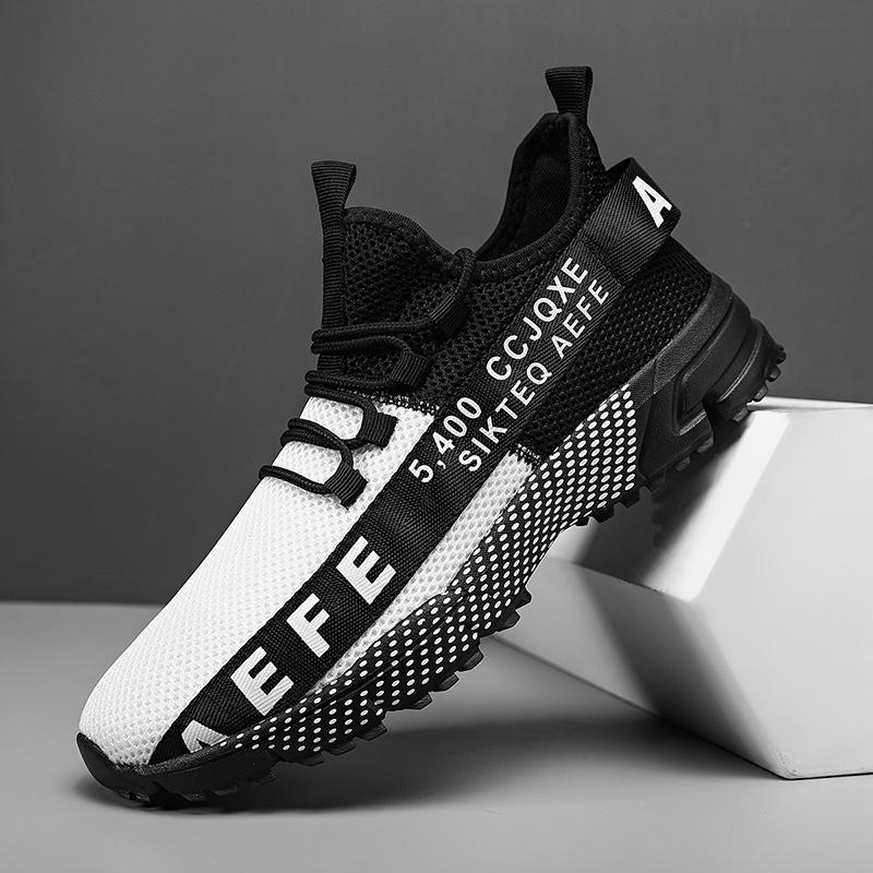 Leichte Herren Laufschuhe Outdoor Flexible Herren Wanderschuhe Atmungsaktive Herren Sneaker Mode Weiche Freizeitschuhe 40-47 41