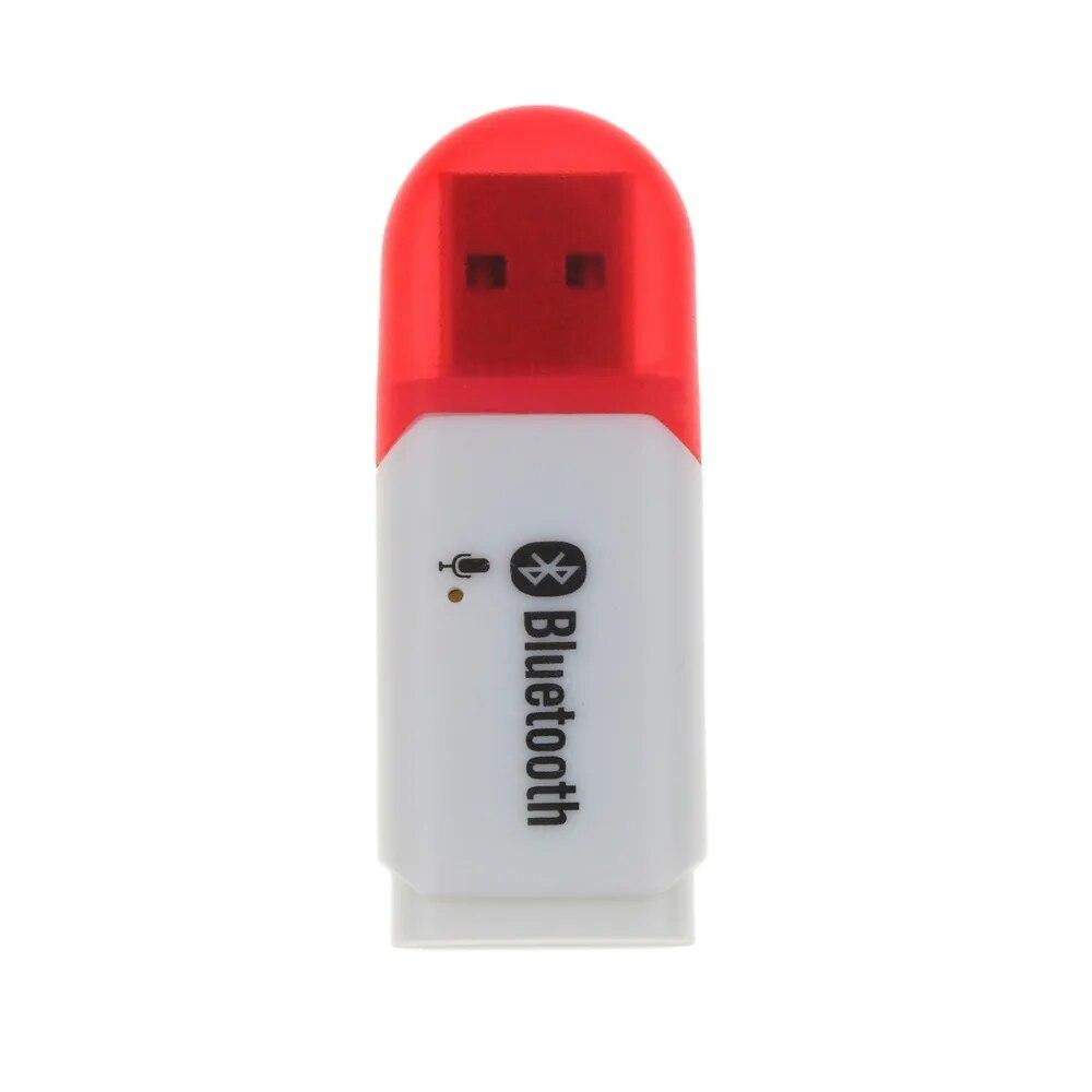 USB Bluetooth 5.0 Empfänger Wireless Adapter Empfänger Musik Audio Receiver Dongle für Android/IOS Car Kit rot