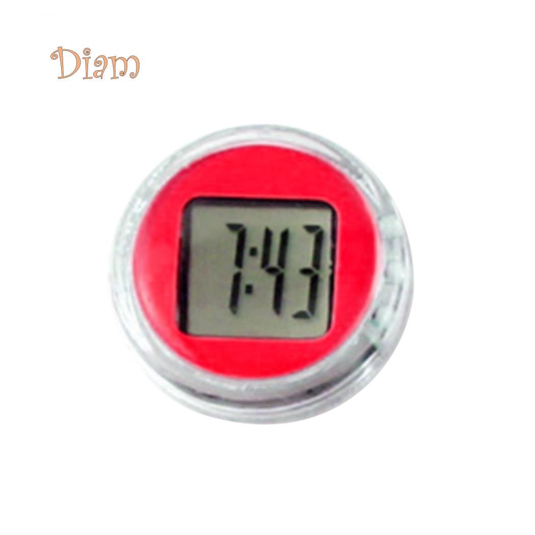 DAG Wasserdichte Mini-Motorrad-Fahrrad-klebrige Digitalanzeige-Uhr-Uhr-Büro-Dekoration One Size