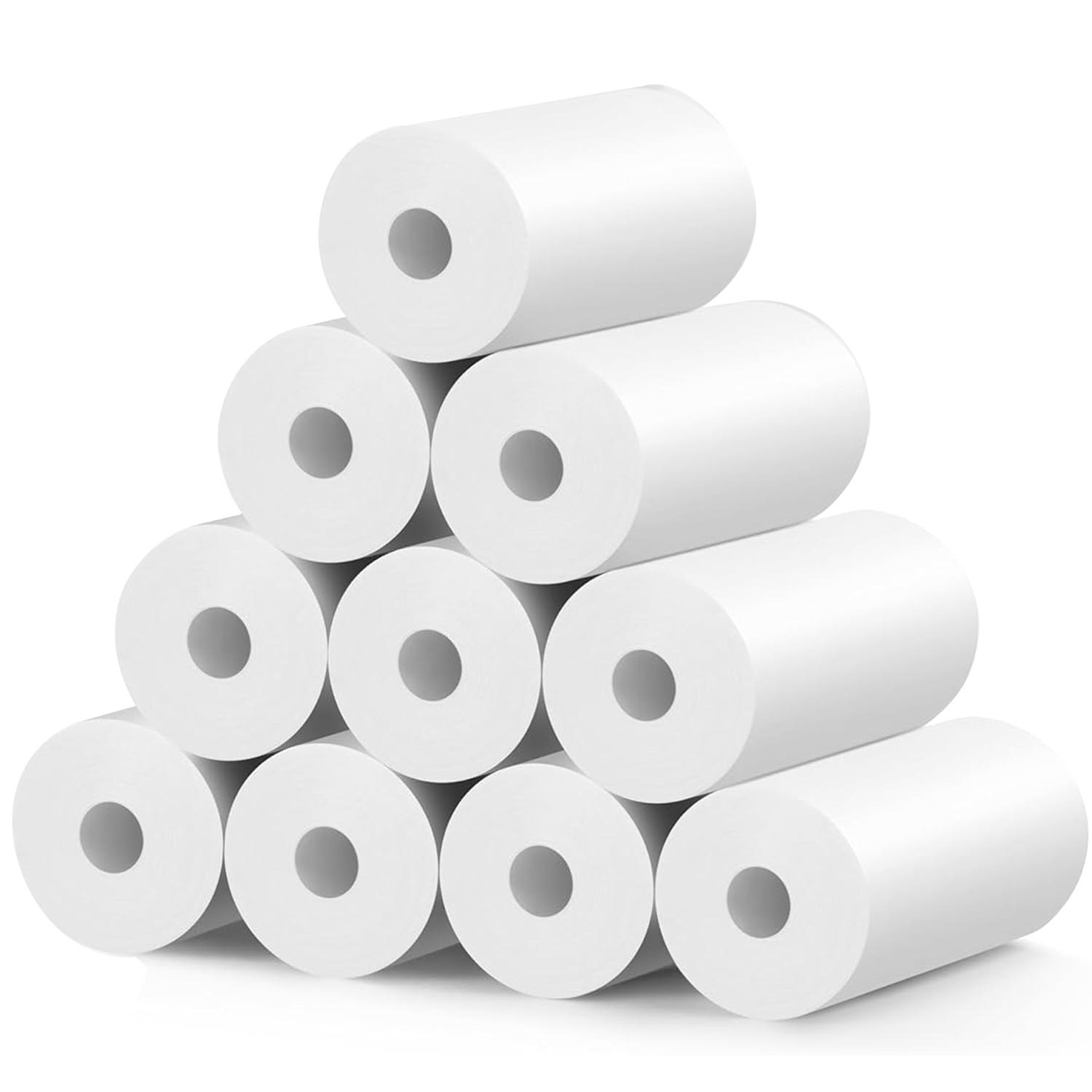 10 Rollen Thermopapierrolle Druckpapiere für Mini-Säuglingskamera Sofortbildkamera Tragbarer Mini-Fotodrucker