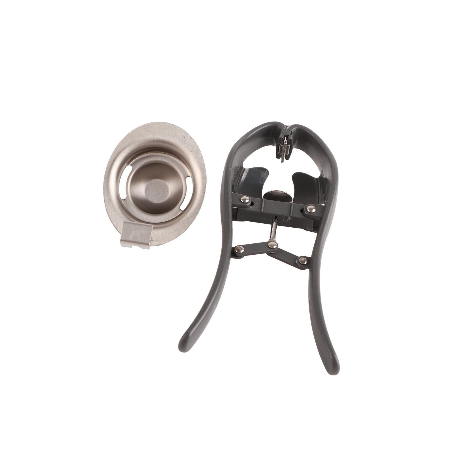 Eieröffner aus Edelstahl Eigelb-Eiweiß-Trenner Werkzeug Haushaltsküchenhelfer