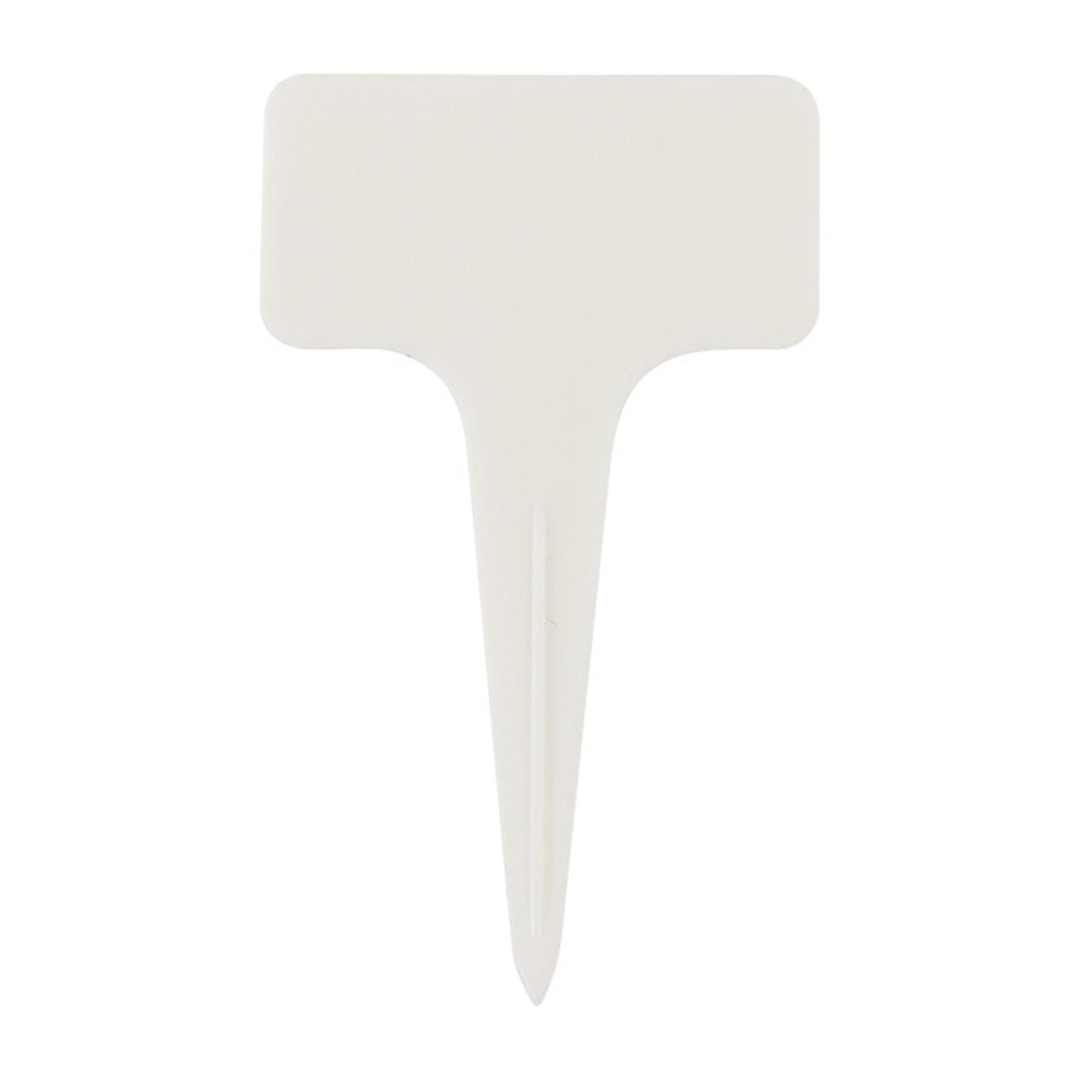 20PCS T Form Garten Etiketten Verdickung Garten Anlage Tag Anlage Klassifizierung Sortierung Zeichen Tag Grün weiß