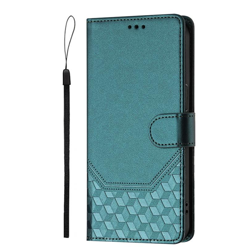 Für Blackview A52 Pro A53 Wave 6C Oscal Tiger 12 Moderne Farbe 8 Shark 9 5G Hülle Klappbar Leder Tasche Kartenfächer Abdeckung Gehäuse Blackview A52/A52 Pro dunkelgrüne