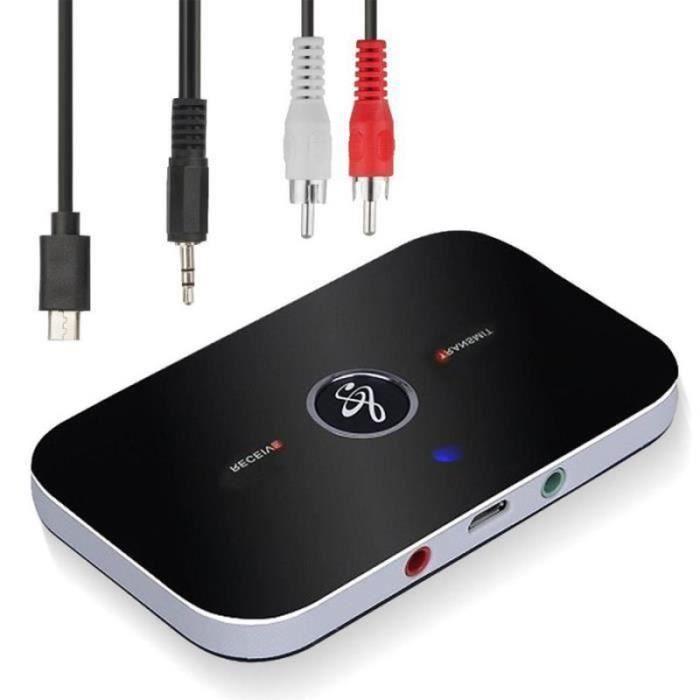 Bluetooth-Empfänger-Empfänger Musou Bluetooth 40-Sender-Empfänger-Adapter Audio-Bluetooth Sans-Fil-2-in-1-TV-MP3-MP