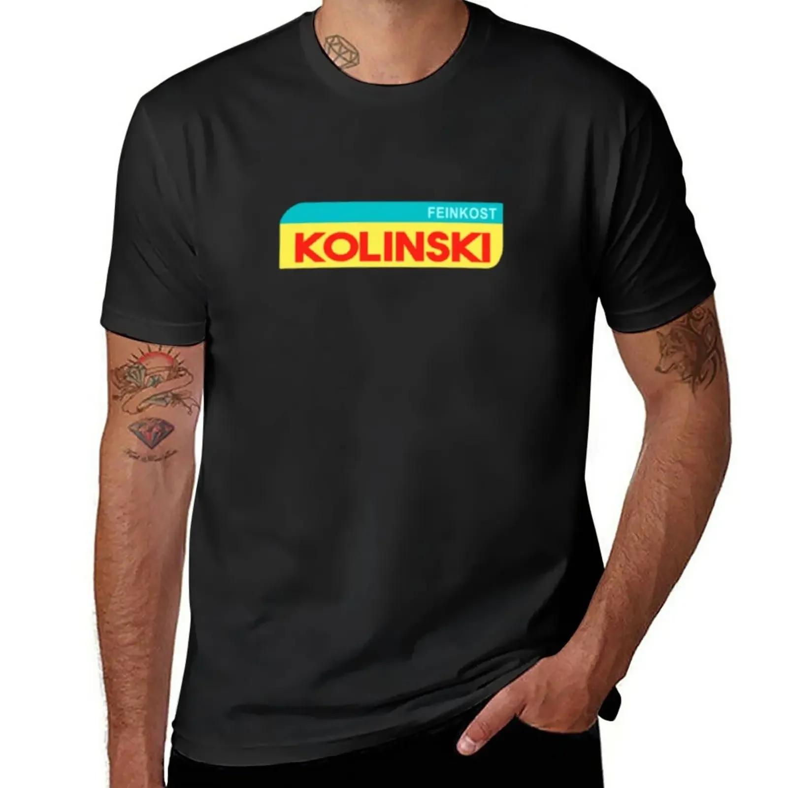 Feinkost Kolinski T-Shirt Grafiken süße Oberteile Herren T-Shirts L schwarz