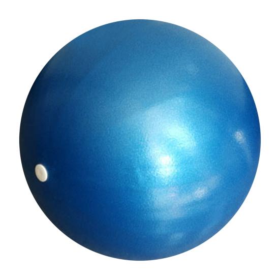 25 cm Mini-Pilatesball, Yoga, Core-Training, Physiotherapie, kleiner Gymnastikball, platzfest, rutschfest, Fitnessball für Heim-Fitnessstudio, Pilates-Ausrüstung 25cm blau