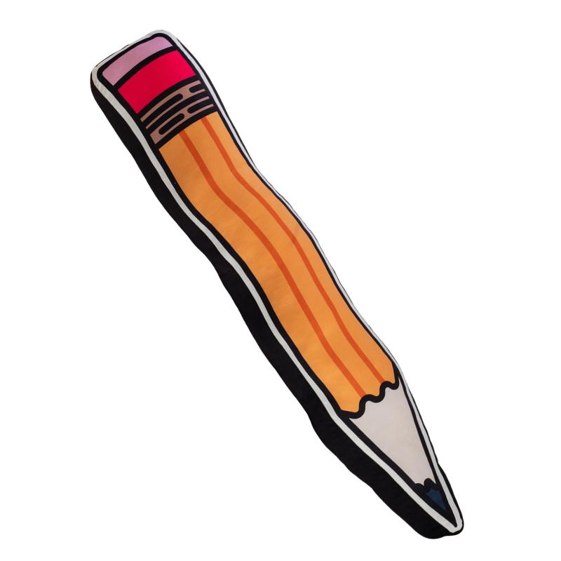 Neue Kreative Lebensechte Bleistift Plüschtiere Niedlicher Anime-Stil Große Größe Bleistift Langes Wurfkissen Sofakissen Lustige Heimdekoration 60cm