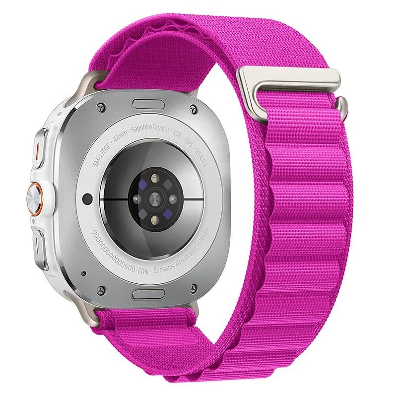 Alpine Loop für Samsung Galaxy Watch Ultra Armband 47mm Zubehör Sport Nylon Armband correa Galaxy watch ultra 7 Armband 47mm Galaxy Watch Ultra