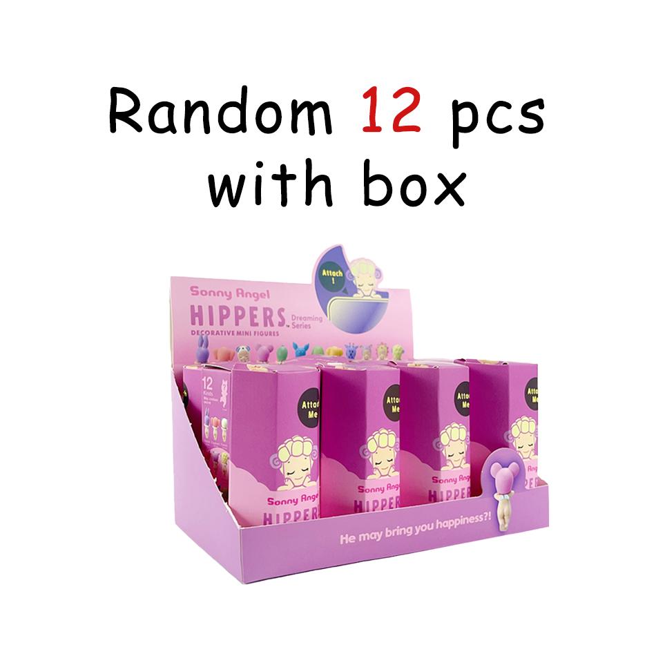 S Angel Hippers Blind Box Mystery Box Dreaming Series Mini Anime Figur Ornamente Puppen Fan Kinder Weihnachten Geburtstagsgeschenk