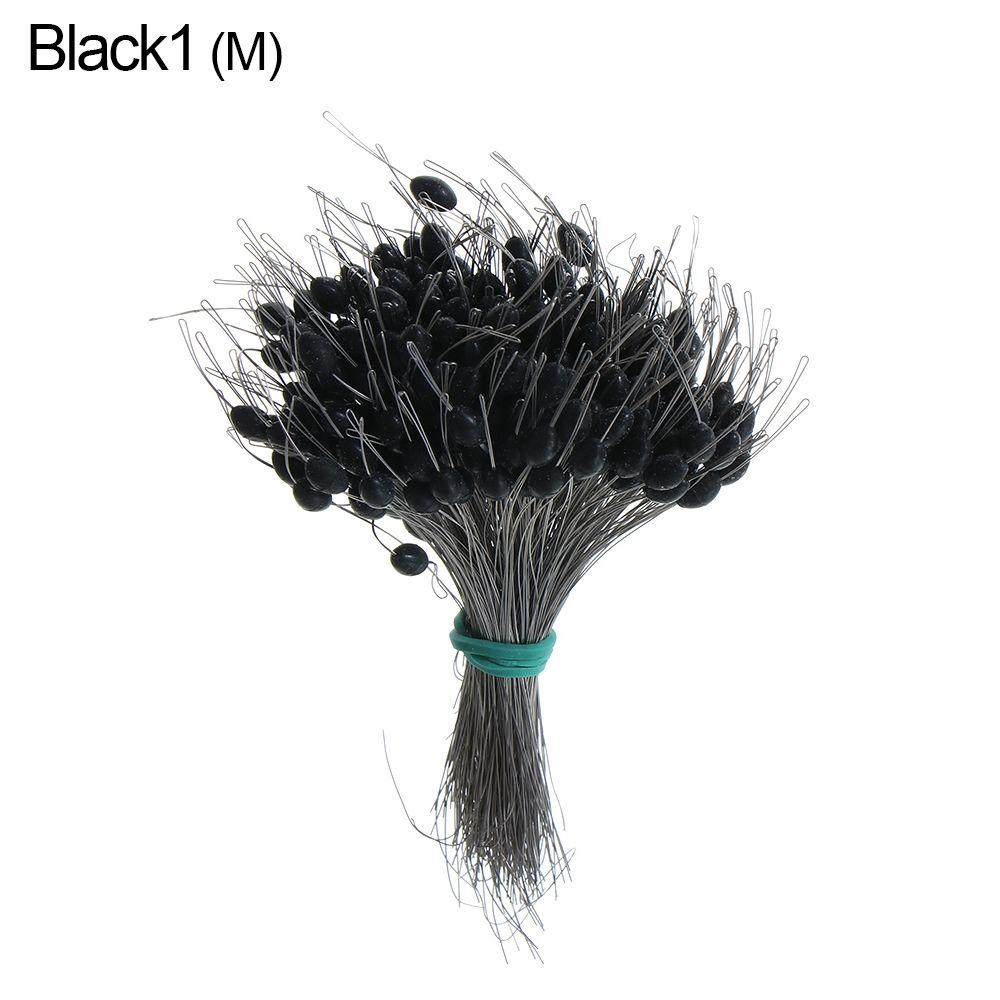 Fischschnur-Widerstandsstopper, Anti-Strang-Angelausrüstung, Anschluss, Space Bean Float Fishing Bobber M-black 1