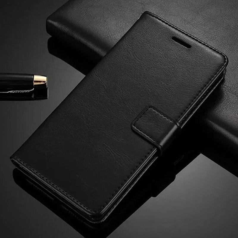 Luxuriöse Flip-Wallet-Schutzhülle aus Leder für Redmi 14C 13 13C 12 12C Note 14 12 12s 4G 5G Note 12 13 14 Pro 5G Pro+ Redmi A3 A1 A2+ Plus RedMi Note 13 Pro+ 5G schwarz