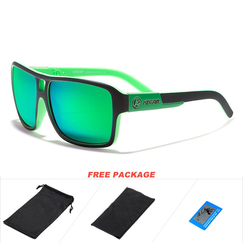 Polarisierte Sonnenbrille für Herren, quadratischer Rahmen, Sport-Sonnenbrille für den Außenbereich, 100 % UV-Schutz, Autofahrbrille, Sonnenbrille für Herren
