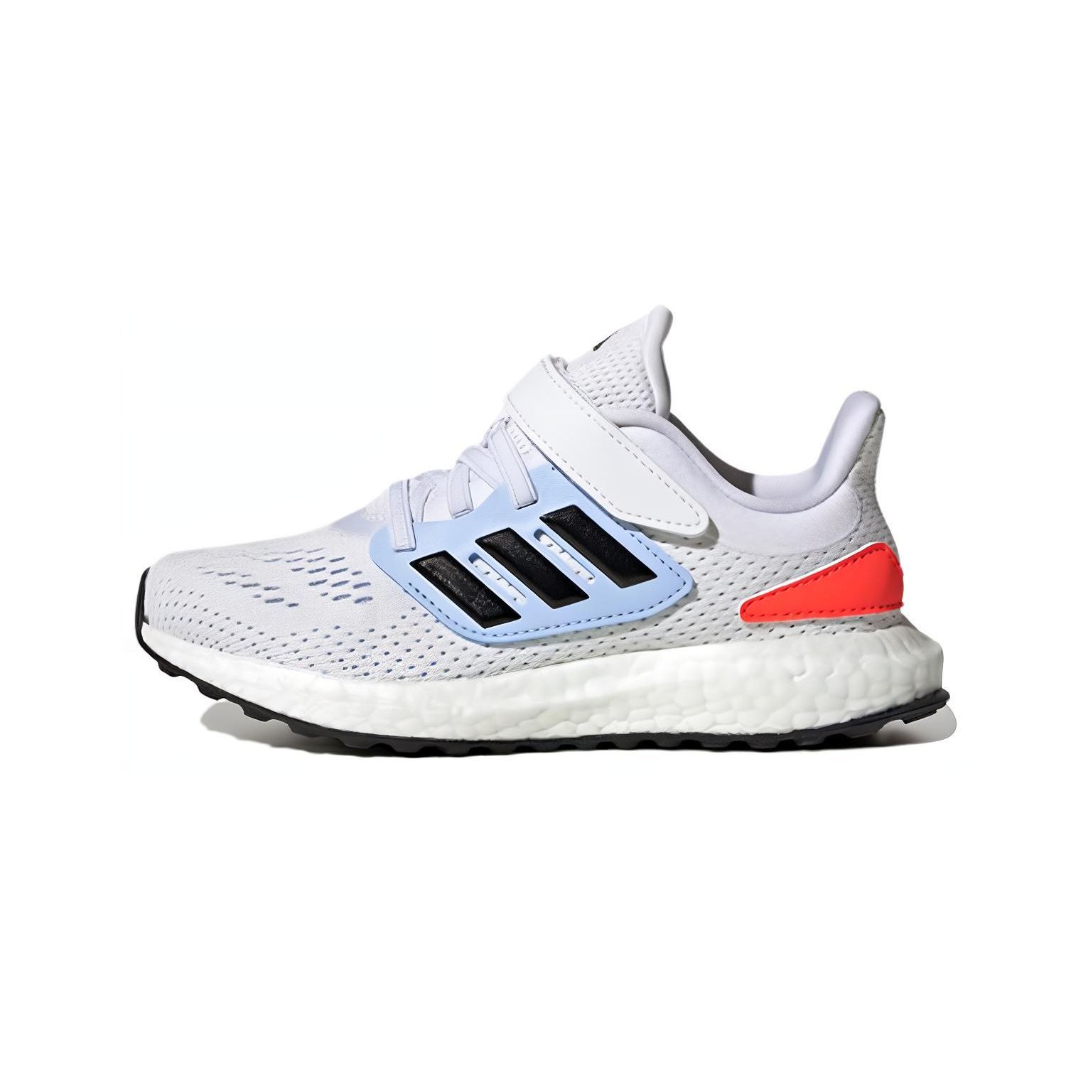 Adidas Pureboost 22 Stoff Bequeme Sportliche Strapazierfähige Low-Top Kinder Laufschuhe Kinder Laufschuhe Weiß Blau GZ2601 31½ white