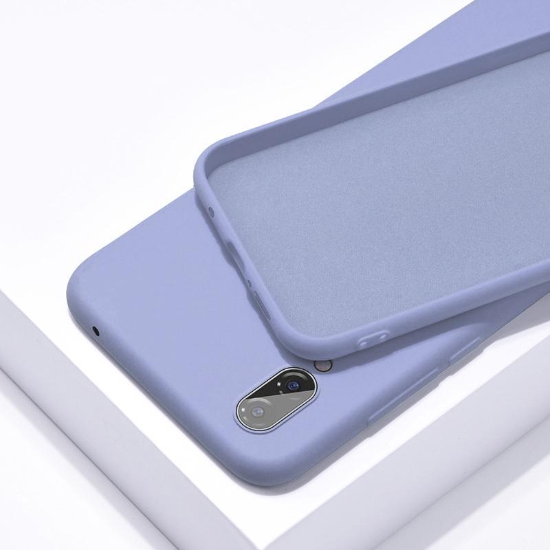 Hülle für Huawei P20 Lite P30 Pro P Smart Z Y5 Y6 Y7 Y9 2019 Silikonhülle für Honor 8X 9 10 10i 20 20i Nova 4 3 3i Handyhüllen For Huawei P30 violett