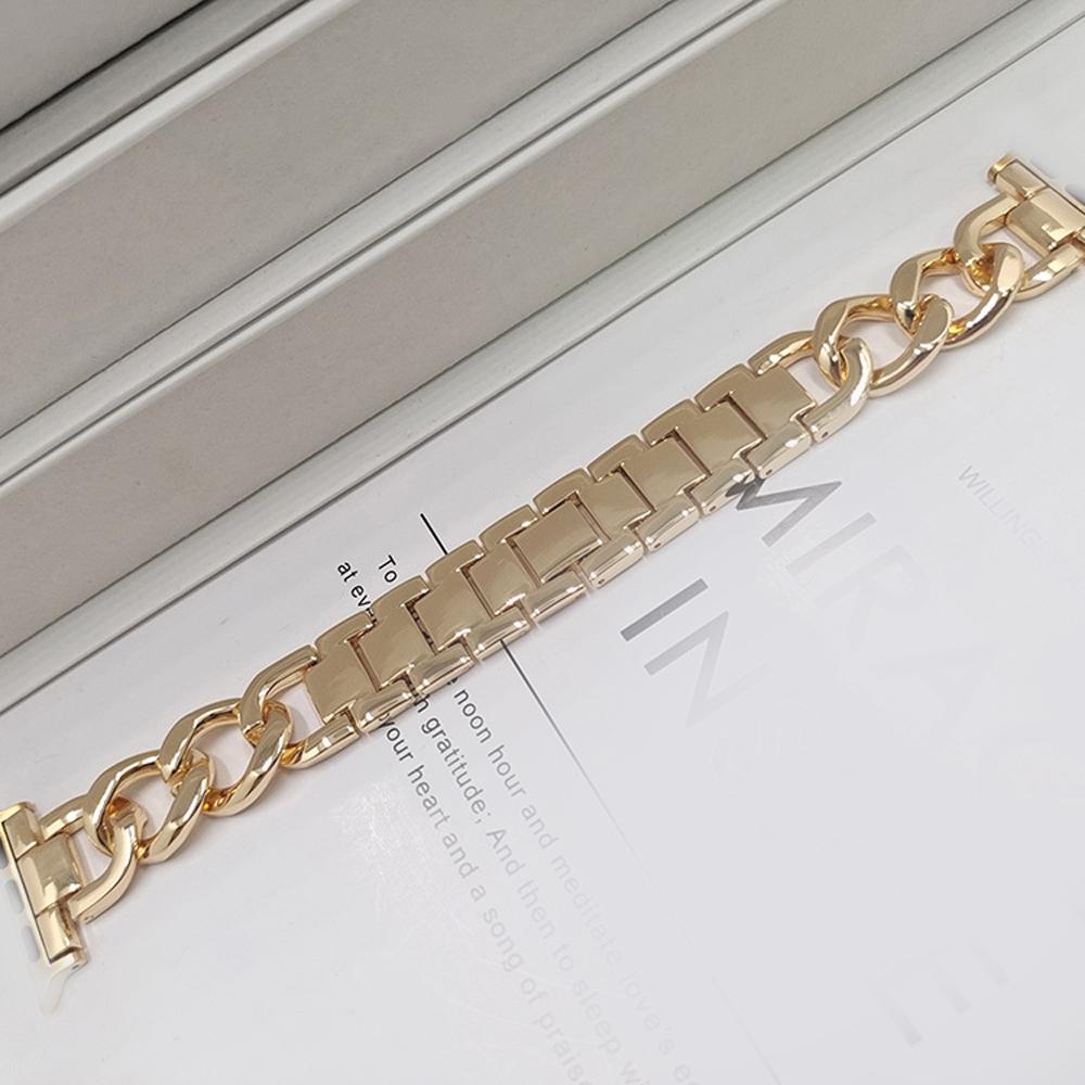 Metallarmband für Fitbit Versa 1/Versa 2/Versa 3/Versa 4 Band Luxus-Armband Armband für Fitbit Versa Lite/Sense 2 Armband Versa 2 1or Lite gold