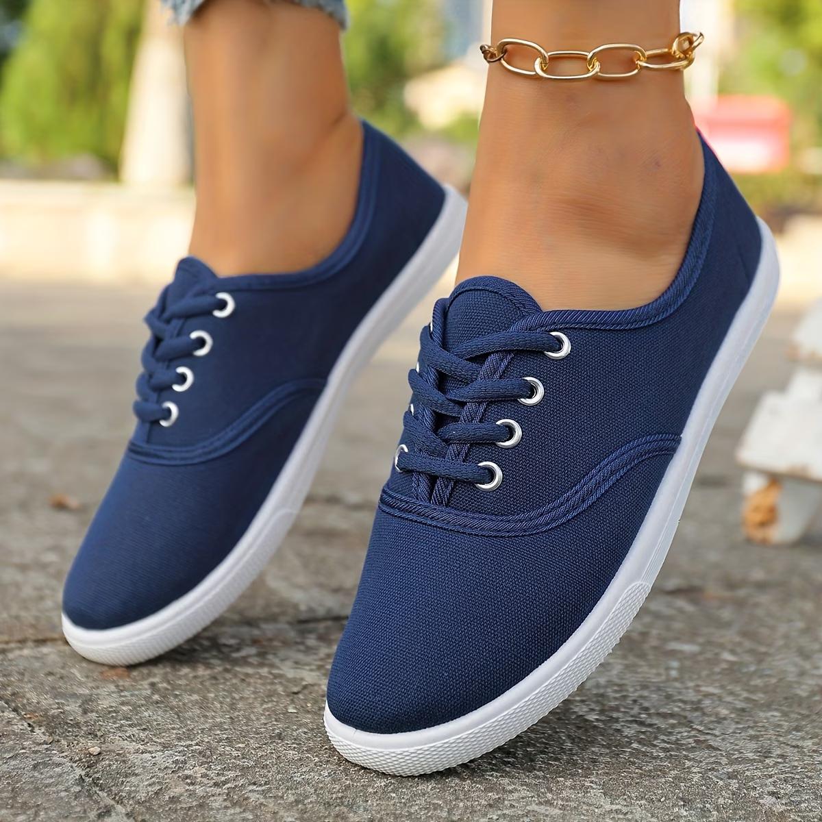Sportschuhe für Damen, Niedrige Schuhe für Herren, Sportschuhe für Damen, Modische Sportschuhe für Damen, Lässige Tennisschuhe, Damenschuhe 45 blau