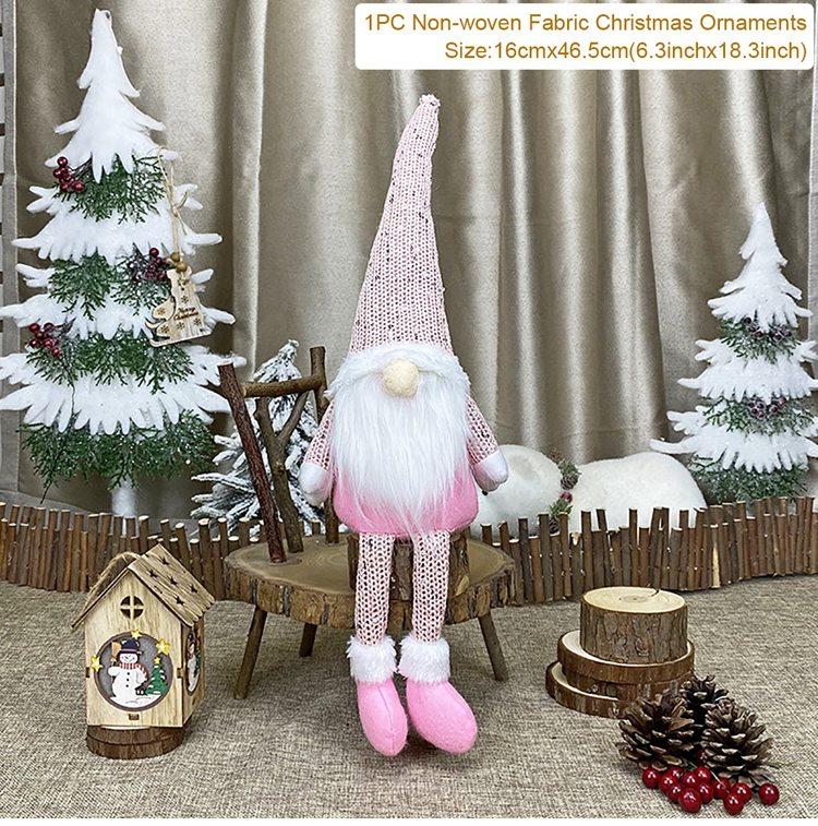 Gnome Weihnachten Gesichtslosen Puppe Frohe Weihnachten Dekorationen Für Home Cristmas Ornament Weihnachten Navidad Natal Neue Jahr 2022