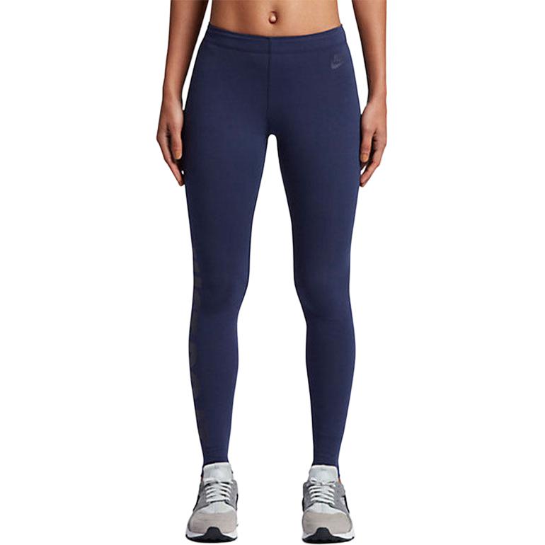 Nike Atmungsaktive Mid-Rise Slim Fit Unifarbene Yoga-Hose Damen Hose 726086-429 XS