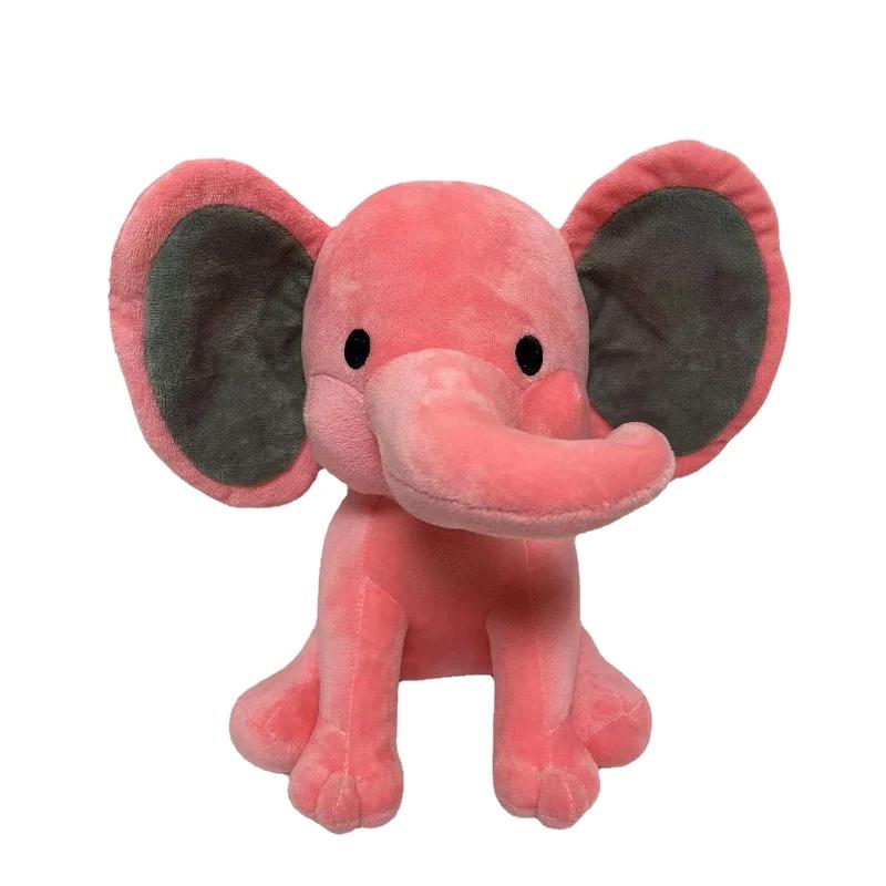 Elefant Plüschtiere Babyzimmer Dekorative Stoffpuppen für Plüschtiere Plüschtiere Teddy Kinder Stitch Kuscheltiere 25cm wassermelone roten