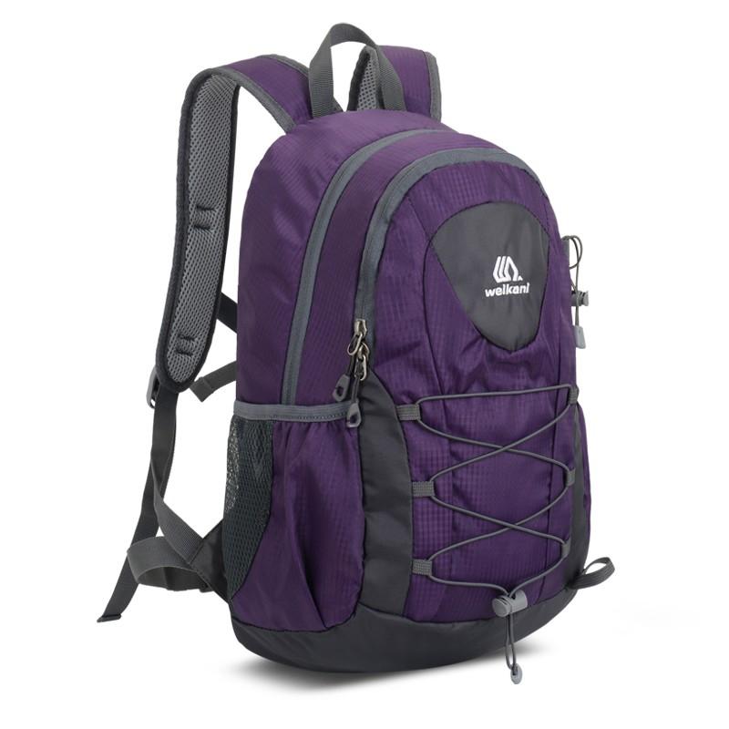 Mini Camping Rucksack Reise Wanderrucksack Für Männer Frauen Jungen Mädchen Ultraleicht Outdoor Sport Camping Klettern Kleiner Leichter Rucksack violett