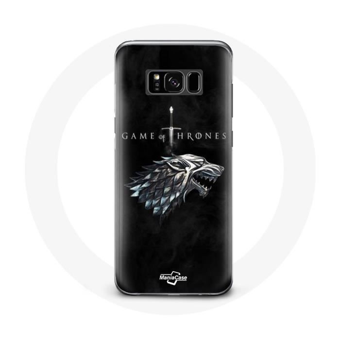 Hülle für Samsung Galaxy S8 Plus Game of Thrones Staffel 8 Game of Thrones House Stark Logo Hallo