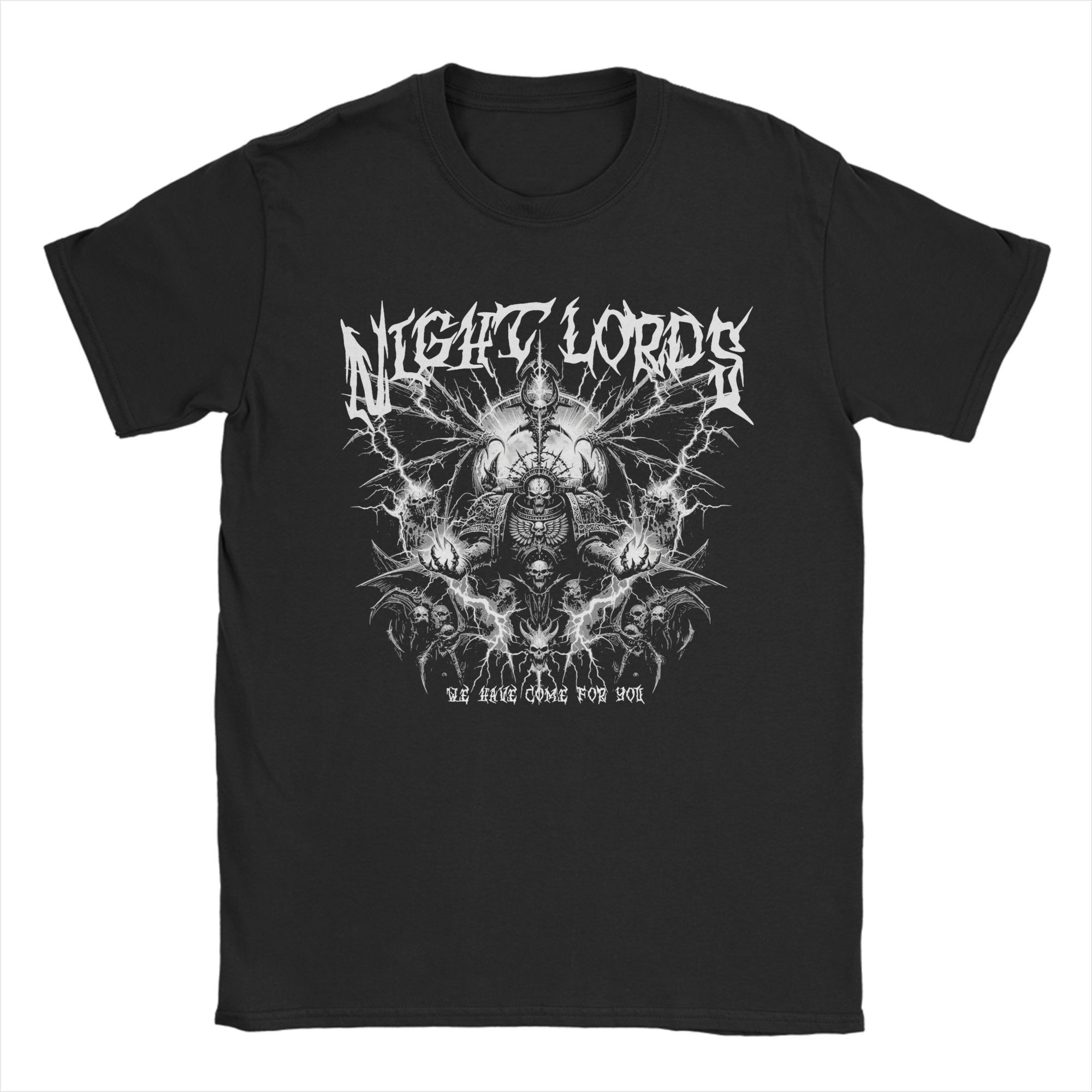 Warhammer40ks Kriegshammer Nostramo T-Shirts Baumwolle Mode für Herren T-Shirts Rundhals T-Shirts Kurzarm Kleidung Geburtstagsgeschenk XXXXXL