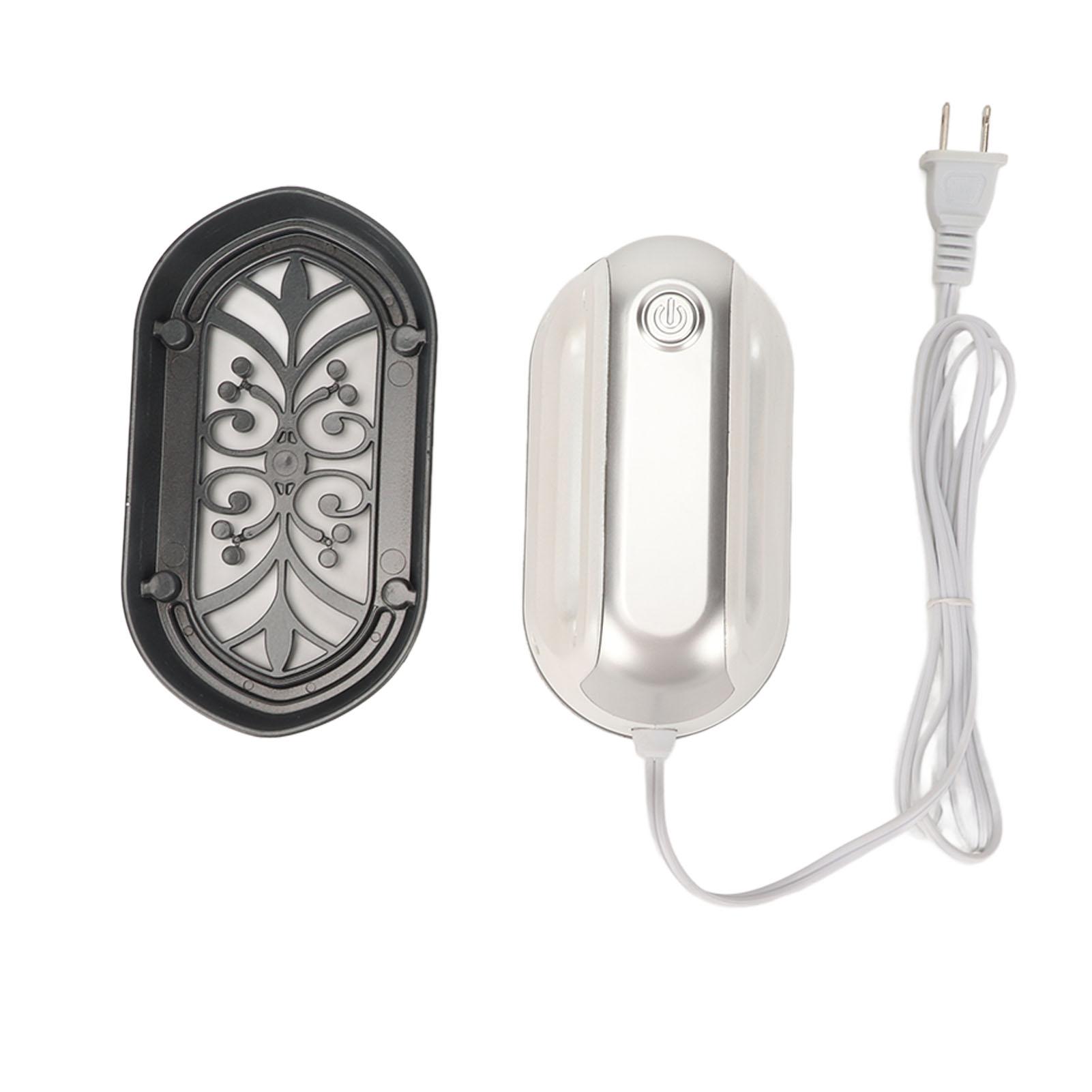 Mini Heißpresse Maschine Silber Handheld Wärmeübertragung Heißpresse Maschine für T-Shirts Schuhe Hüte US Plug