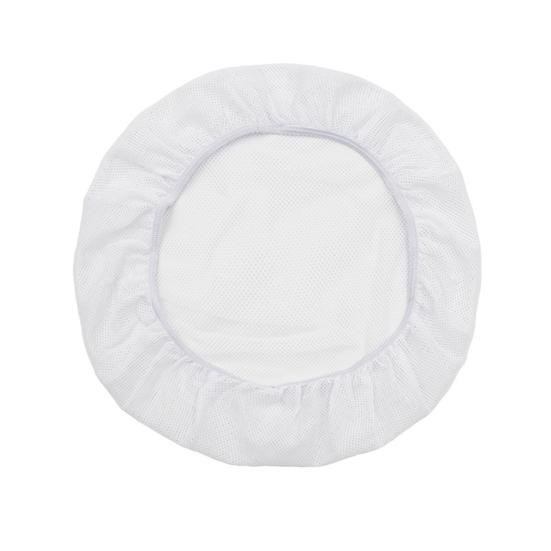 Wiederverwendbare Bäckermütze, Netz-Kochmütze, weich, atmungsaktiv, hautfreundlich, waschbar, Kochmütze, schützende Kopfbedeckung weiß