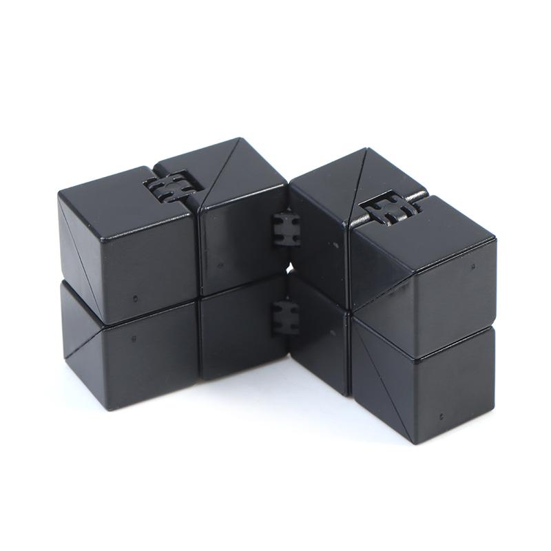 Infinity Magic Cube Fingerspielzeug Büro Flip Cube Puzzle Stressabbau Würfel
