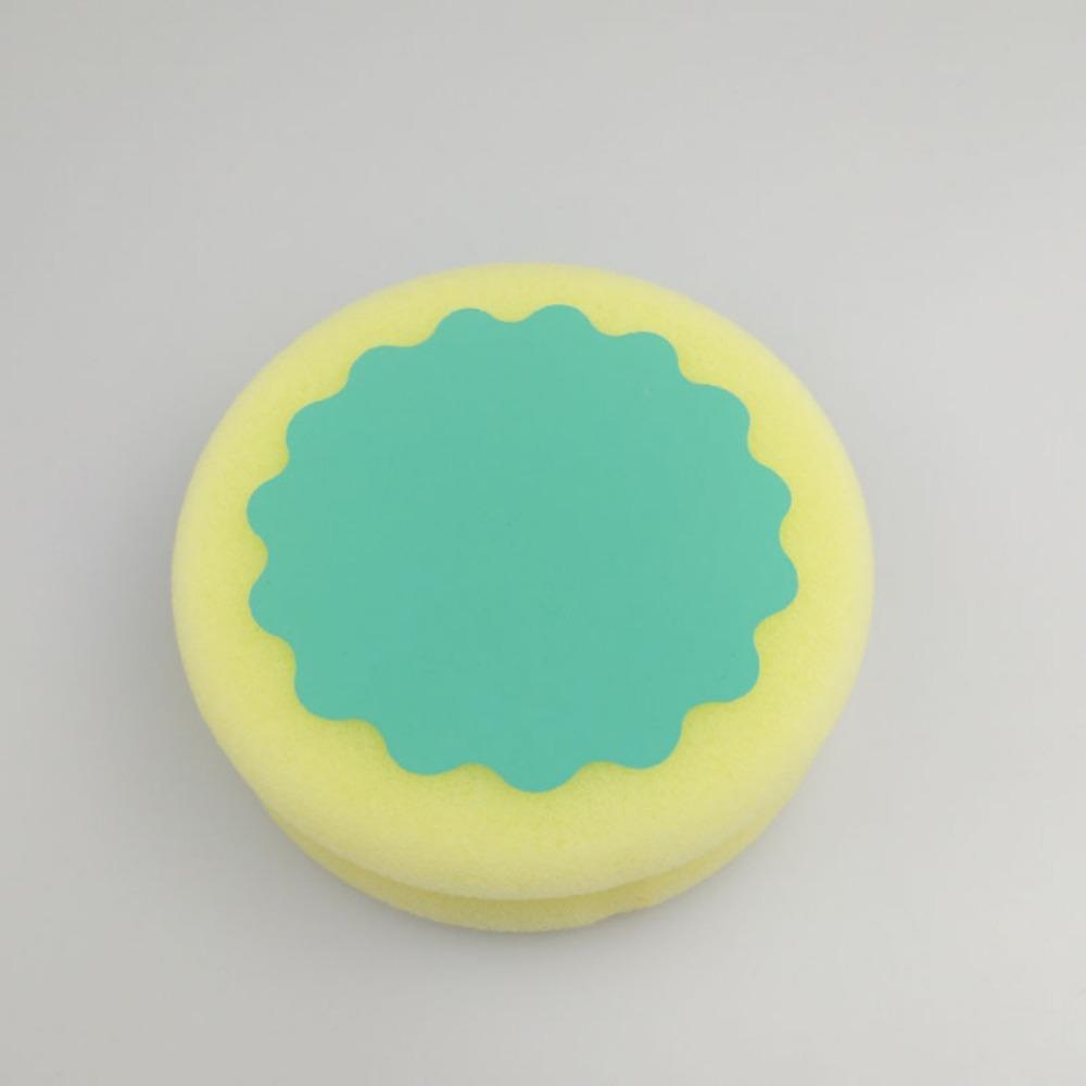 Magischer, schmerzloser Schwamm zur Haarentfernung, Enthaarungsschwamm, Pad zum Entfernen von Haaren, effektiver Epilierer, Werkzeug zur Haarentfernung für Gesicht und Körper Round