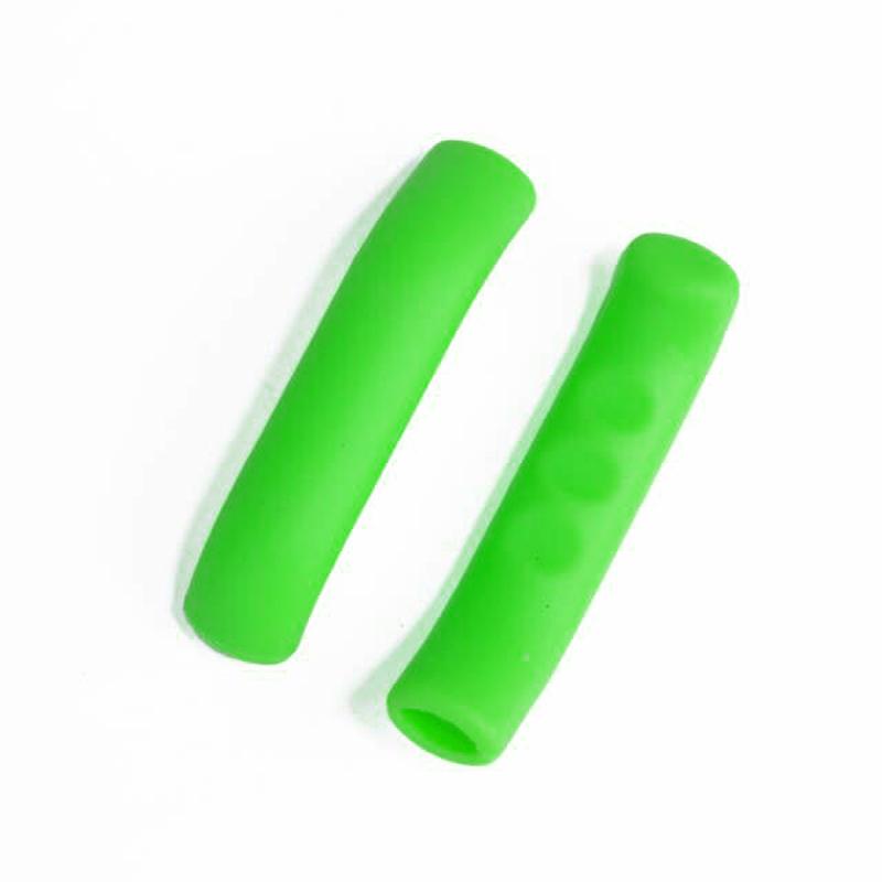 Fahrradbremsgriffabdeckung Silikon MTB Griffe Fahrradlenker Schutzabdeckung Anti-Rutsch-Fahrradschutzausrüstung Fahrradzubehör grün
