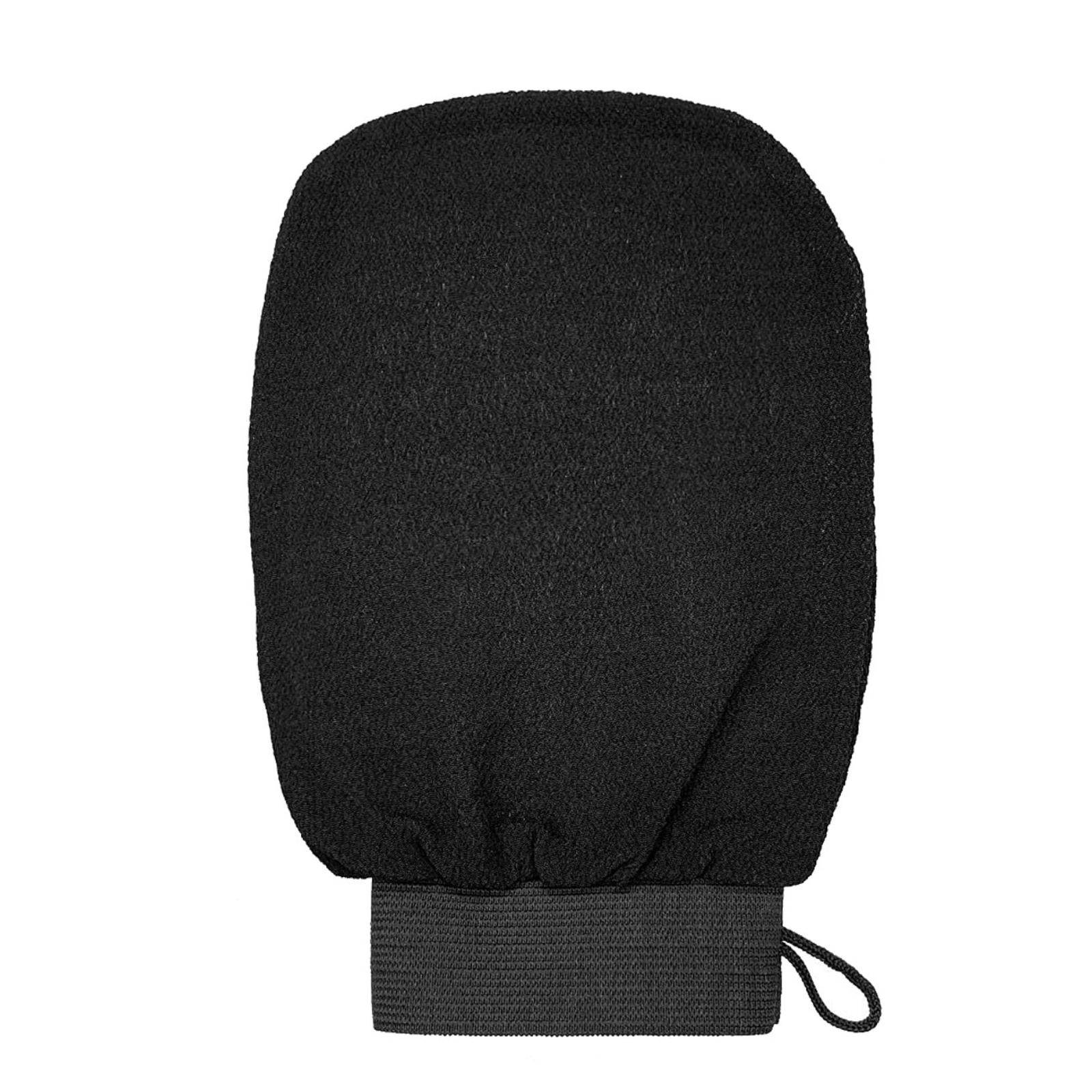 Upgrade Dusche Bad Peeling Handschuh Gesichts Massage Mitt Entfernung Peeling Peeling Handschuh Für Bad Dusche Spa schwarz