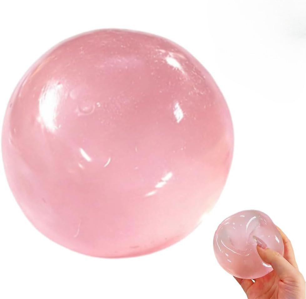 Squishy Spielzeug Kokosöl Stress Squishy Ball, Formbar Langsam Rückprallend, Angstlinderndes Spielzeug, Weiches Flexibles Sensorisches Fidget Spielzeug, Mello pink