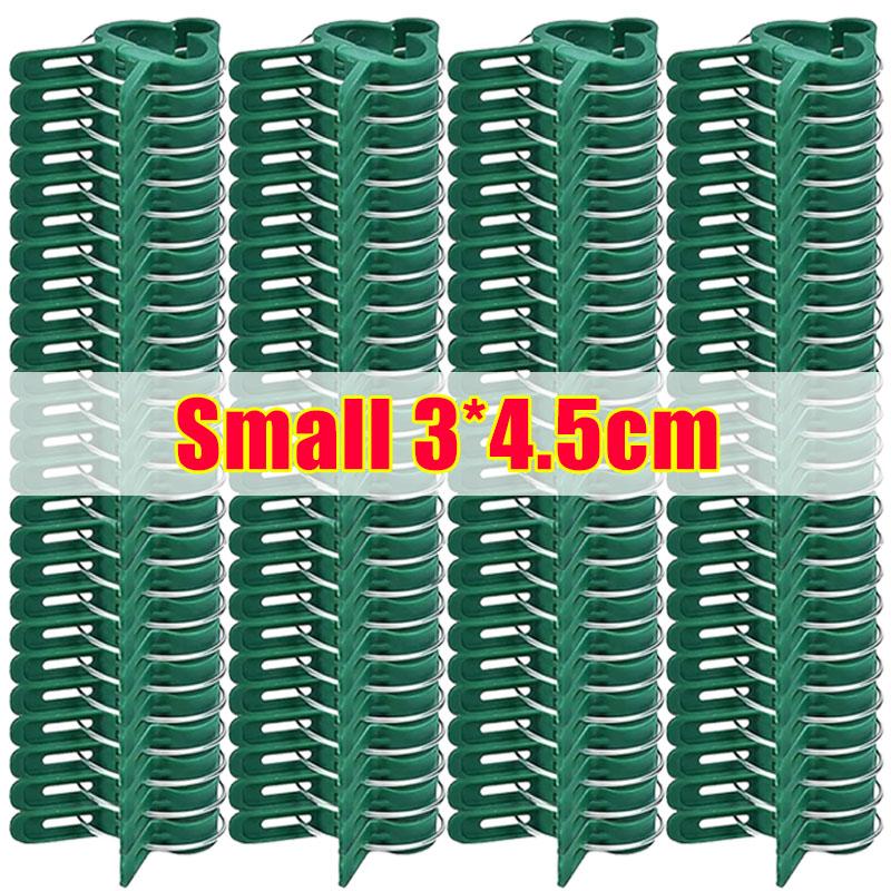 Pflanzenbefestigungsclips Wiederverwendbare Garten Gewächshaus Halterung Sämling Stielstütze Befestigung Garten Kletterpflanzen Gemüse Befestigungswerkzeug small,10pcs