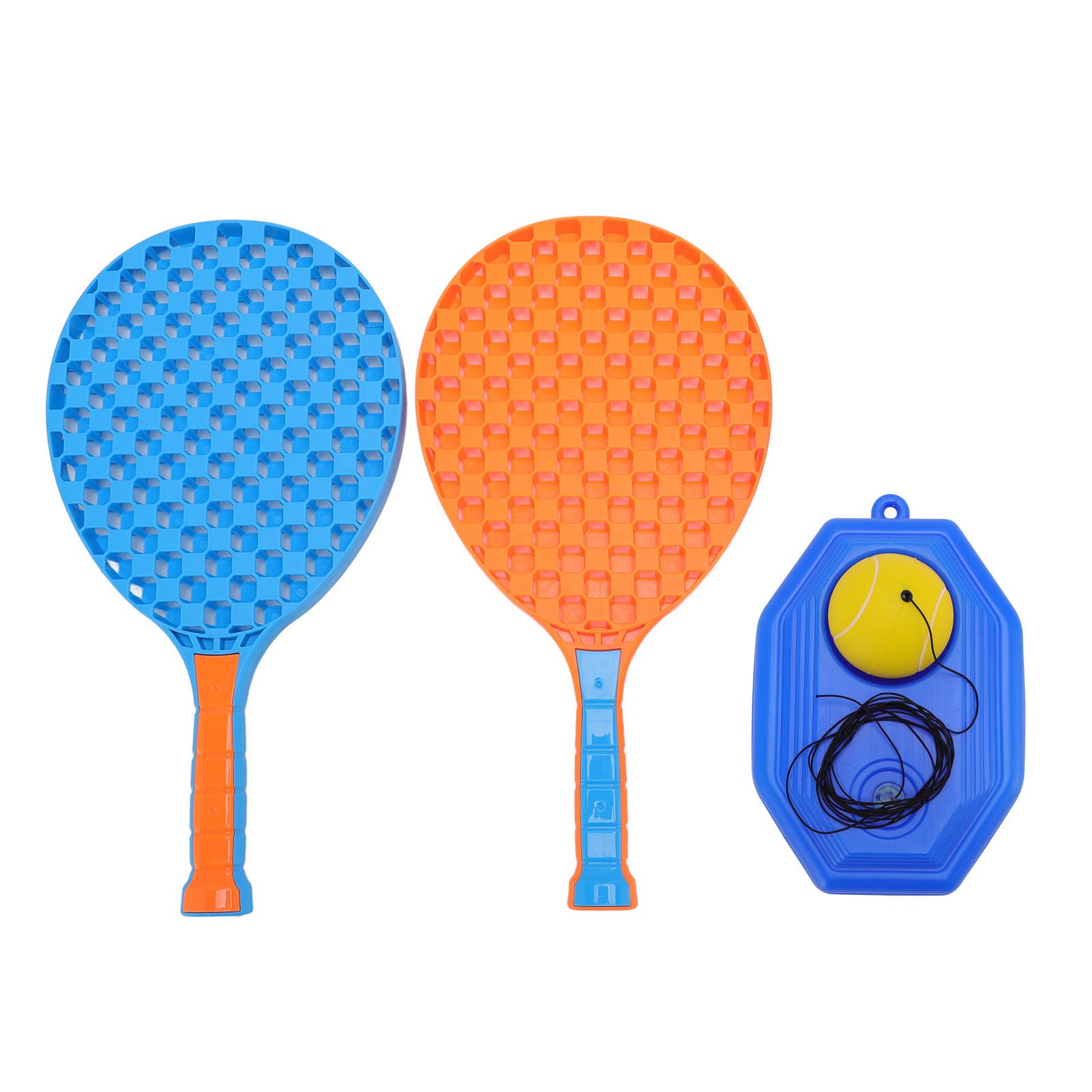 Tennis Trainer Reboundball mit Schnur Schläger Selbstübung Trainingsgerät Tragbarer Tennis Trainer