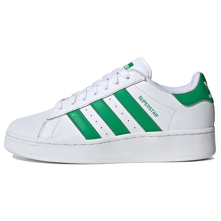 Adidas Superstar XLG Weiß Grün Unisex Sneaker Cloud-Weiß IF8069 44⅔