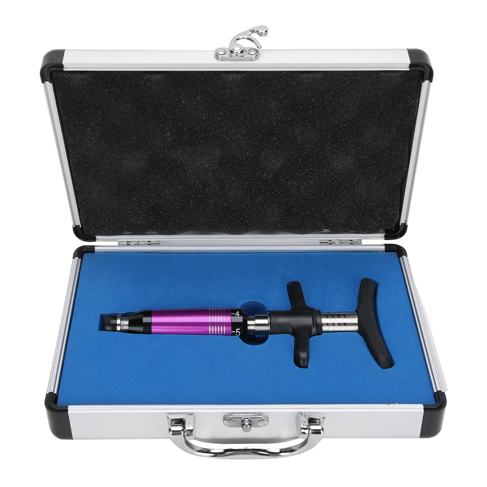 6 Gänge Manuelles Wirbelsäulenkorrektur-Massagegerät Wirbelsäuleneinstellung Handheld-Massagegerät