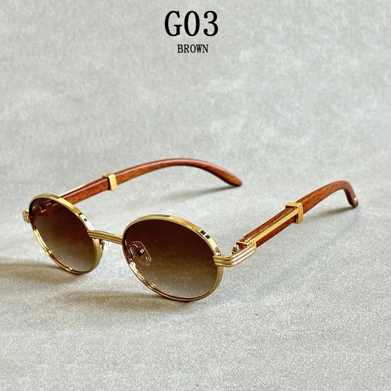 Ovale Sonnenbrille Damen Trendy Holz Sonnenbrille Modebrille Vintage Outdoor Sonnenbrille