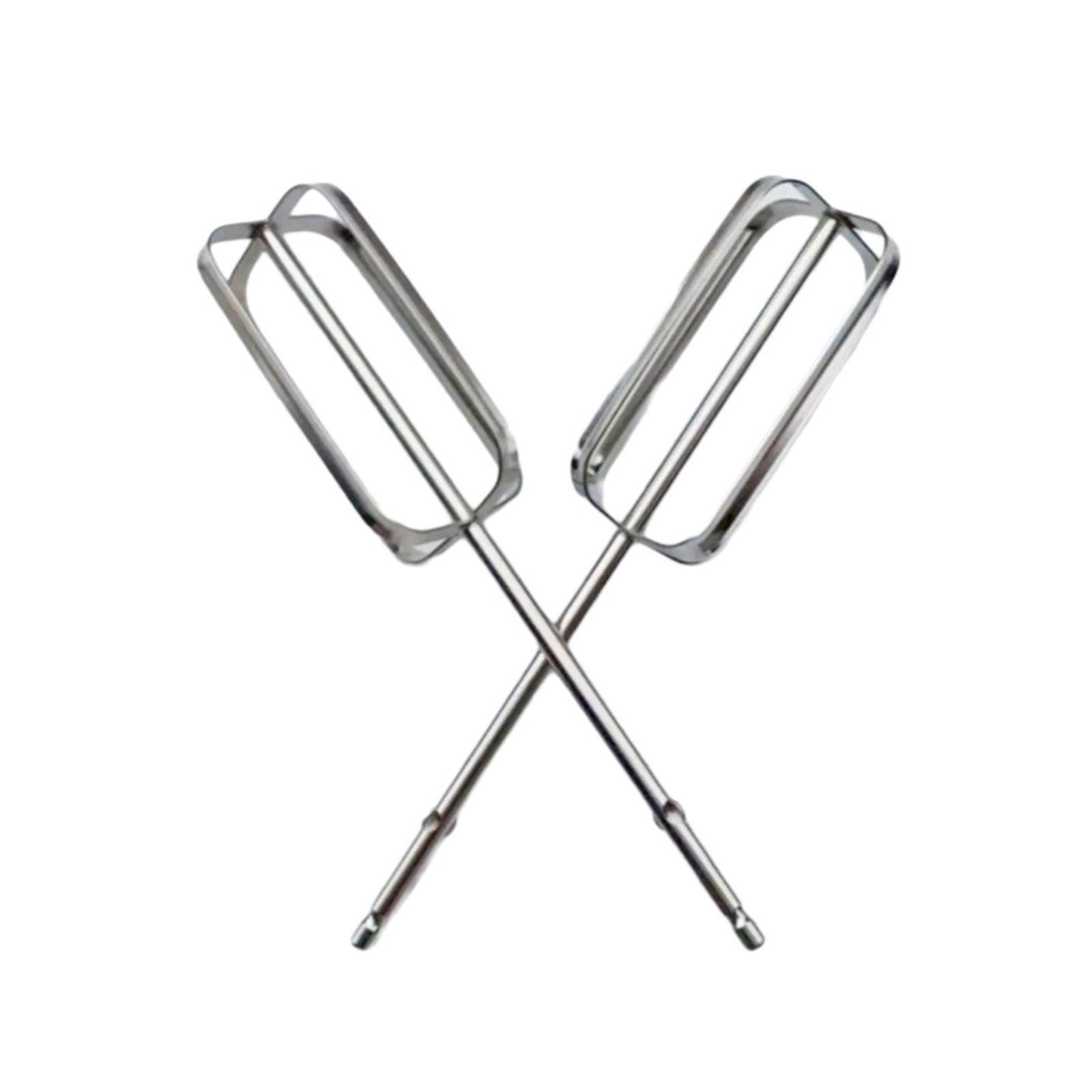 2 Stück Edelstahl Handmixer Rührbesen Zubehör Handmixer Rührbesen Aufsätze Ersatzmixerteil Handmixer