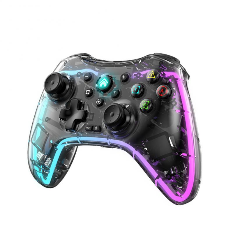 Videospiel-Gamepads RGB Wireless Pro Controller kompatibel mit Nintendo Switch/Switch Lite/Switch OLED/Android/IOS/Windows PC/Mobile