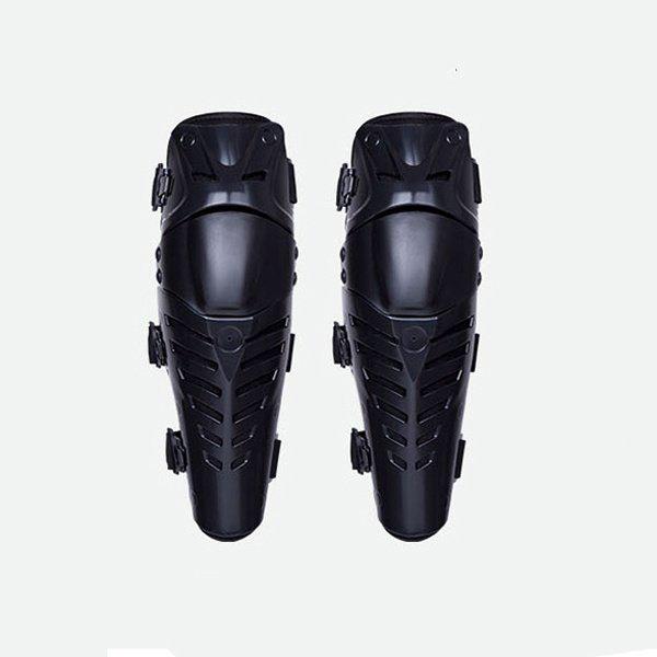 1 Paar Motorrad Motorrad Racing Motocross Knieschützer Protektoren Schutzausrüstung one size schwarz