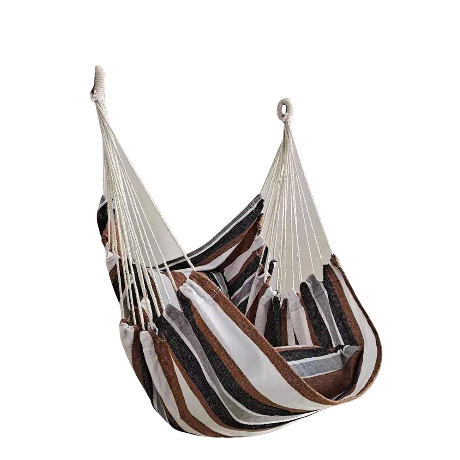 Hängesessel aus Seil, Canvas, verdickt, Hängesessel für Studentenwohnheim, für draußen, Zuhause, Schlafzimmer, Hof