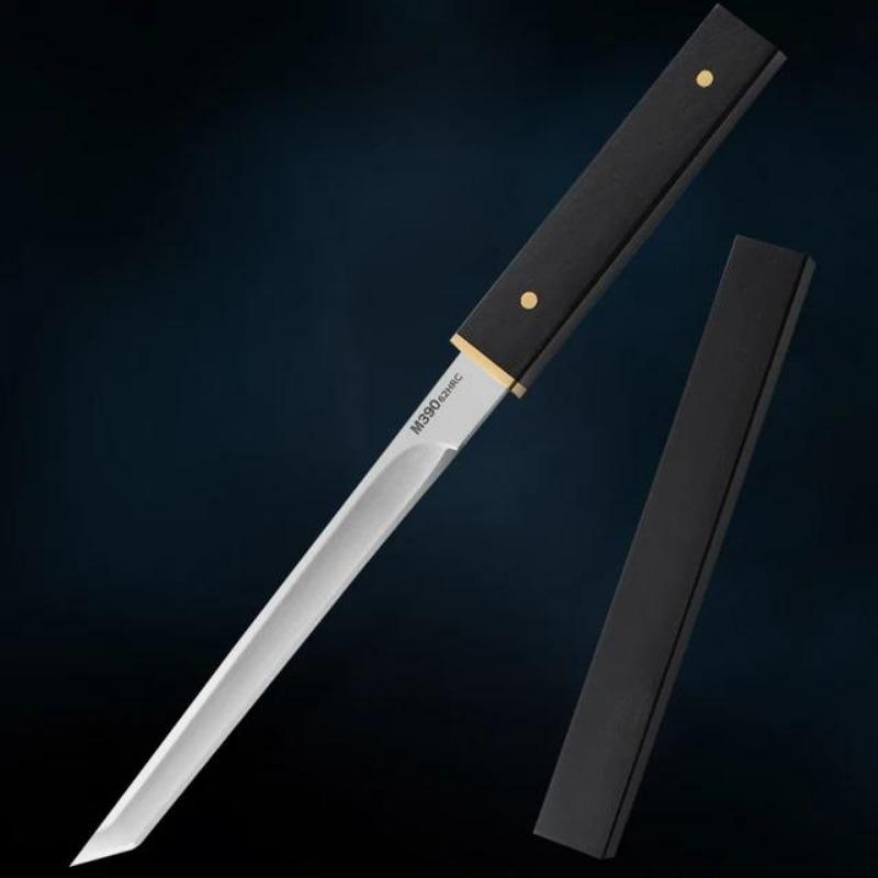 Geschmiedetes Fleisch-Ausbeinmesser, Edelstahl, mongolisches Küchenmesser, handgefertigt, Fleisch-/Obstmesser, gebratenes Lammsteakmesser mit Abdeckung Style A