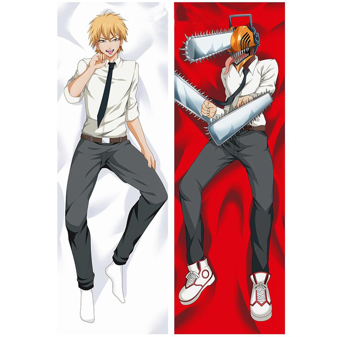 Anime Kettensäge Mann Hayakawa Aki Cosplay Körper Kissen Fall Dakimakura Abdeckung Otaku Umarmt Körper Wurf Kissen Kissen Abdeckung Fall 50x150cm
