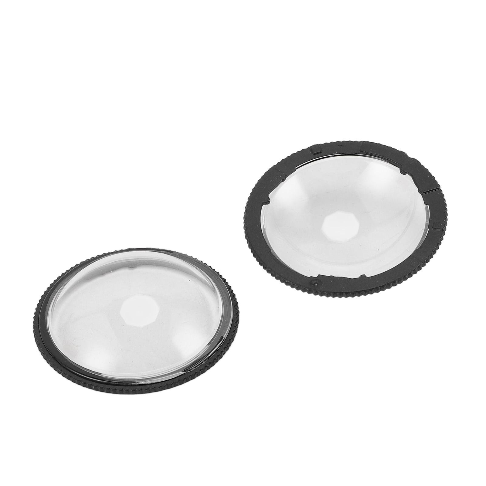 2PCS Objektiv Schutz Abdeckung für X4 Objektiv Protector Fall Action Kamera Zubehör Schutz Objektiv Abdeckung